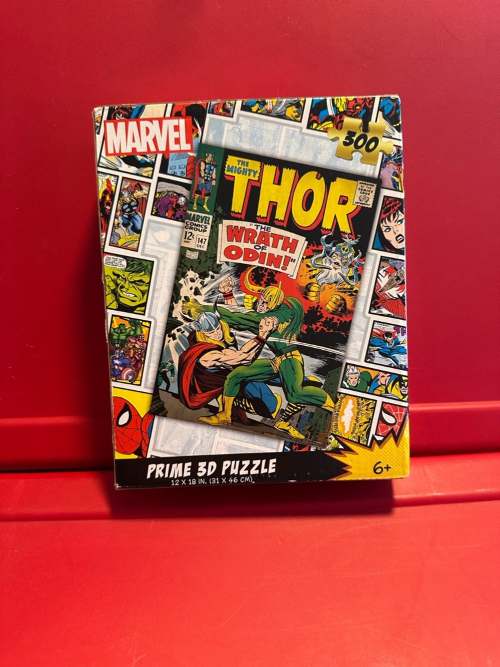 Marvel Thor Retro Comic Puzzle - 300 piece-prime 3D puzzle